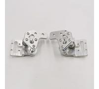 Piezas de Impresora 3D, aleación de Aluminio, Peso Ligero, mecanizado CNC, Kit de actualización de Juntas XY con anodizado Plateado