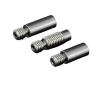 Piezas de impresora 3D, aleación de titanio, garganta lisa, rosca M6 M7, bloque calefactor V6, boquilla de 1,75 mm(TA-B Smooth Long,5pcs)