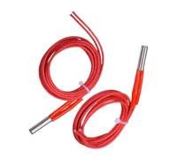 Piezas de impresora 3D, calentador de cartucho, 12V, 24V, 40W, 30W, 6x20, Cable Reprap de 100cm for bloque de calor J Head Hotend V6(24V 40W,1PC)