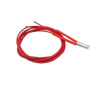 Piezas de impresora 3D, calentador de cartucho de 12V/24V, 40W, Cable Reprap 6x20 de 100cm for bloque de calor Hotend V6 MK8 PT100(24V 40W,2pcs)