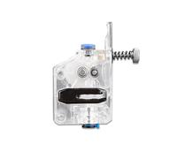 Piezas de impresora 3D compatibles con extrusor MK8, clon doble accionamiento, actualización directo, filamento 1,75 mm(Transparent Extruder)