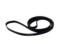 Piezas de impresora 3D, correa dentada de goma de bucle cerrado de 6mm, 752, 760, 782, 784, 800, 810, 840, 848, 850, 852, 860, 900mm, 2GT, 1 Uds.(2GT-784mm)