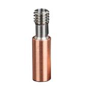 Piezas de Impresora 3D CR10 bimetálico Heatbreak Titanio aleación Cobre Garganta M6 Hilo M7 Suave 1,75 MM Bowden Heat Break Ender3(Titanium Alloy,5pcs)