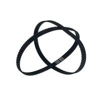 Piezas de impresora 3D GT2 15mm correa dentada de goma de bucle cerrado 202 220 240 250 260 280 294 300 320 350 360 400 420 436 500mm 2GT 1 Uds(2GT-250mm)