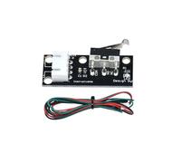 Piezas de impresora 3D, interruptor límite mecánico, tope final sin rueda, for con embalaje independiente(Black)