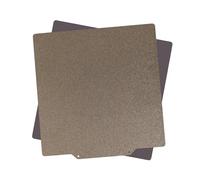 Piezas de impresora 3D, lámina acero flexible con recubrimiento polvo PEI, placa construcción texturizada doble cara, base cama caliente 220/235/310/410 mm(Gold PEI with Base,235X235mm)