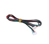 Piezas de impresora 3DS 3D, 4 unids/lote, 1M/2M, Cable conector de Motor de Terminal bifásico 2,54 de 4 pines a 6 pines for paso a paso 42(1M 4PCS)