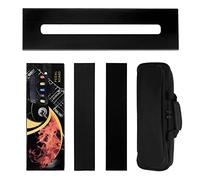 Piezas de instrumentos musicales de aleación de aluminio, ampliamente utilizadas, pedalera de guitarra, pequeña, portátil, juego de pedales de efecto de guitarra