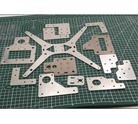 Piezas de la Impresora- 1pcs 3D Kit de actualización de Placa de Aluminio para Impresora 3D Piezas de Aluminio Rail Lineal (Size : Dual Set)