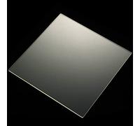 Piezas de la Impresora- 500mm x 500 x 4 mm Borosilicate Borosilicate Build Black para la Cama de Cristal de la Impresora 3D (500x500 x 4mm Cuadrado)