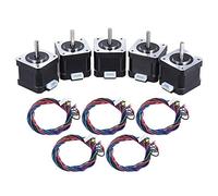 Piezas de la Impresora- Stepping Motor NEMA 17 Stepper Stepping Drive Drive Control con Cable de Plomo 90 cm Impresora 3D / CNC Reemplazo de Accesorios (Size : 1Pcs)