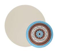 Piezas de Madera en | DIY Redondos Lisos en para Pintar - Piezas de Madera sin Terminar y Tablas de Manualidades,Para Niños, Niñas, Adultos, Familia, Creación de Modelos, Material Escolar