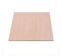 Piezas de madera sin terminar, hoja de madera rectangular, hojas de madera contrachapada de 1,5/5 mm, tableros de madera de tilo para manualidades, proyectos de bricolaje (50 x 50 x 5 mm)