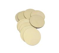 Piezas de madera sin terminar, rebanadas, 10 piezas 80 mm 3,14 pulgadas Círculo Recorte rústico natural redondo for decoración del hogar, suministros manualidades DIY