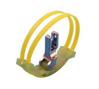 Piezas de máquina coser Industrial Lockstitch, prensatelas, rueda doble for cuero PU, tela ligera y pesada, 1 ud(Heavy Double Wheel)