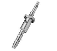 Piezas de máquina de husillo de bolas con tuerca 1 Uds tornillo de bola SFU3205 diámetro 32mm plomo 5mm cualquier longitud + tuerca única + extremo procesado for BK25 BF25(300mm)