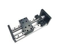 Piezas de máquina de husillo de bolas de movimient SXG1610 Recorrido de la etapa deslizante 50-1000 mm SFU1610 Husillo bolas MGR12 Mesa movimiento riel guía Guía lineal(Effective Stroke 200)