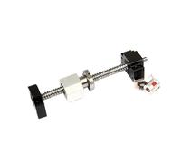 Piezas de máquina de tornillo de bolas de movimien 1 husillo de bolas 20 mm SFU2005 con extremo mecanizado + tuerca bola simple RM2005 + soporte FKFF15 + tornillo acoplamiento 2(150mm)