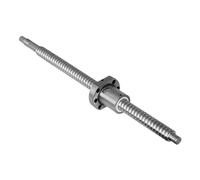 Piezas de máquina de tornillo de bolas de movimien 1 husillo de bolas SFU2505 200 300 400 500 600 700 800 mm C7 con tuerca bola simple brida 2505 + extremo mecanizado for BK/BF20(350mm)