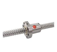 Piezas de máquina de tornillo de bolas de movimien 1 tornillo de con rosca izquierda SFU2005, 100mm-950mm, rodillo 20 mm RM2005, tuerca for maquinaria piezas CNC, extremos no procesados(150mm)