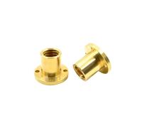 Piezas de máquina de tornillo de bolas de movimien 2 piezas T14*3 Tuerca de tornillo trapezoidal Longitud 100-1500 mm Piezas máquinas motor paso a(950mm)
