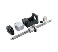 Piezas de máquina de tornillo de bolas de movimien Conjunto de husillo de bolas SFU3210 HM25-110 + 4 piezas de corredera lineal HGW30CC + conjunto de guía lineal HGR30 L300-1000 mm(500mm)