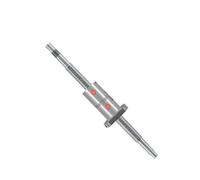 Piezas de máquina de tornillo de bolas de movimien DFU3205 Tornillo de bola laminado C7 32 mm, longitud 300 a 1000, con tuerca doble, paso 5(550mm)