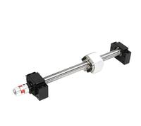 Piezas de máquina de tornillo de bolas de movimien Husillo de bolas SFU2005 1500 mm, laminado C7 con extremo mecanizado + carcasa DSG16H + soporte BKBF/EKEF/FKFF15 + acoplador