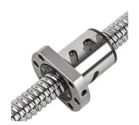 Piezas de máquina de tornillo de bolas de movimien Modo de procesamiento husillo bolas C5 SFU2005 Uso for impresora 3D Tuerca bola Husillo RM 2005 Extremo mecanizado CNC(850mm)