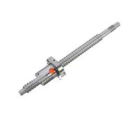 Piezas de máquina de tornillo de bolas de movimien SFU1204 150 mm-700 mm Tornillo de bola C7 con brida 1204 Tuerca simple BK/BF10 Extremo mecanizado(450mm)