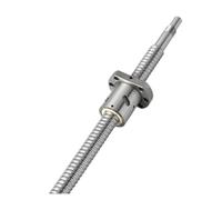 Piezas de máquina de tornillo de bolas de movimien Tornillo de bola C5 SFU1204 150 mm a 800 con extremo tuerca simple brida 1204 mecanizado(350mm)