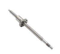 Piezas de máquina de tornillo de bolas de movimien Tornillo de bola SFU1604 550-800 mm C7 con tuerca simple, diámetro 16, paso 4 for piezas CNC(600mm)