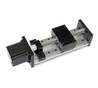 Piezas de máquina de tornillo de bolas de movimiento lineal Guía lineal de husillo a bolas GX80 SFU1605 C7 con motor paso a paso 23 for piezas de enrutador DIY Etapa lineal(400mm)