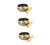 piezas de meditación, yoga, arco de canto, cuencos de chakras, cuenco de canto budista, cuenco espiritual para cantar, cuenco de sonido curativo, cuenco de canto budista, instrumento musical tibeta