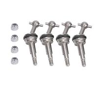 Piezas de mejora de eje de junta de Metal, alta resistencia, prácticas para coche teledirigido K969 K979 K989 K999 P929 P939 1/28