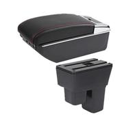Piezas De Modificación La Caja Almacenamiento Especial Del Reposabrazos Coche Para Fit Para Jazz 2 2008 2009 2010 2011 2012 2013