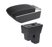Piezas De Modificación La Caja Almacenamiento Especial Del Reposabrazos Coche Para Fit Para Jazz 2 2008 2009 2010 2011 2012 2013