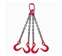 Piezas de Molde de Eslinga de Cadena de elevación de 1 m, combinación de Gancho Doble, polipastos de Cadena(2T1M)