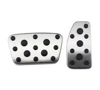 piezas de moldura Cubierta Del Pedal Del Acelerador Y Del Freno Para Land Para Cruiser LC200 FJ200 2008 2009 2010 2011-2018 AT