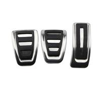 piezas de moldura Pedales Deportivos LHD Para Coche, Cubierta De Apoyo Para Freno Gas Y Acelerador Para A4 B8 A6 A7 A8 S4 RS4 A5 S5 RS5 8T Q5 SQ5 8R Accesorios(3Pcs MT)