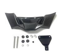 Piezas De Motocicleta Alerón Delantero, Carenado Aerodinámico Delantero, ala Fija para para M1000R 2023 2024 Piezas de decoración(Carbon Fiber)