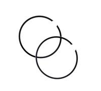 Piezas de Motocicleta Anillos de pistón Aptos for Yamaha YFS200 Blaster 200 1988-2006 IT175 1979-1983 IT200 1984-1986 3JM-11601-00-00