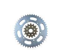 Piezas de motocicleta de carreras Piñón delantero y trasero Estrella 45-15 dientes for XJR400R Piñones XJR400 compatibles con cadena de transmisión 520