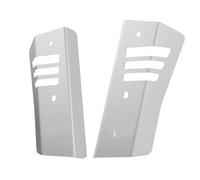 Piezas de motocicleta, tapas de radiador, paneles laterales, protectores de placa de ambos lados, compatibles con Yam&aha XSR900 2016-2021 Cubierta Lateral Radiador(Silver)