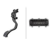 HELLA Sensor, posición del acelerador para FIAT: Bravo & ALFA ROMEO: Giulietta & LANCIA: Delta (Ref: 6PV 010 175-721)