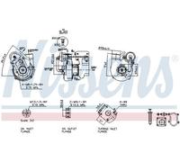 NISSENS 93041 Turbocompresor