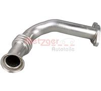 METZGER 0892745 Tubería, válvula recirculación gases
