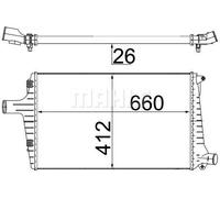 Piezas de motor > Refrigeración de motor > Radiador de admisión, intercooler