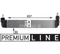 MAHLE ORIGINAL CI 314 000P Intercooler