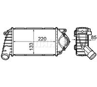 Piezas de motor > Refrigeración de motor > Radiador de admisión, intercooler